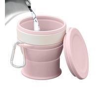 Generico pieghevole - Silicone 250ml | pieghevole | Bottiglia d'acqua portatile da viaggio per bere in campeggio, escursionismo, avventure all'aria aperta, picnic, sport e uso quotidiano in ufficio