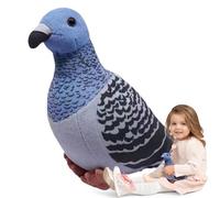 Generico Pigeon Stuffed Animal, Cuddly Doll, 4.72x6.69x8.66 inches, Soft Companion, Cartoon Design, Decorative Plush for Boys Gift, Girls Room Decor, Comforting Toy, Playtime Buddy