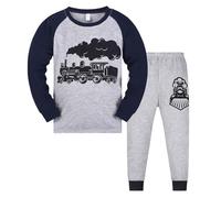 Generico Pigiama a Due Pezzi Set per Bambini Abbigliamento da Casa Traspirante Abbottonato Camicetta Maniche Lunghe Manica Lunga e con Pantaloni Lunghi Facile Accesso Ideale la Primavera l'autunno