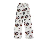 Generico Pigiama Pantaloni da Donna Pantaloni Lunghi del Pigiama di Flanella Pantaloni da Notte Pigiama Morbido Kawaii Anime Comodo Pantaloni del Pigiama Invernale Pigiama Idee Regalo Natale