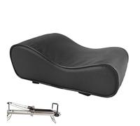 Generico Pilates Head And Neck Support Pillow,Pilates Pillow,Black PU Leather Cushion,Workout Neck Support Shaper Accessories,for Home Gym Sports Outdoors Men Women