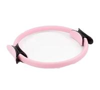 Generico Pilates Ring Circle, Pilates Ring for Mat & Reformer Workouts, Circle Pilates Ring, Pilates Ring Fitness Circle 14.96" Yoga Rings Magic Circle, for Toning Arms, Thighs/Legs & Core (Pink)