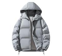 Generico Pile Donna Giacche Piumino da donna invernale trapuntato con cappuccio antivento imbottito a maniche lunghe escursionismo capispalla per il freddo cappotto caldo da donna all'aperto