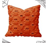 Generico Pillow Cover, Halloween Ghost Pillowcase, 17.72x17.72 Inches Gothic Decor Pillowcase ideal for Porch, Patio, Apartment, Sofa, House, Room, Outdoor Couch, Chair, Dorm, Garden, Bedroom