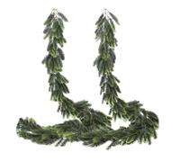 Generico Pine Branches - 78.74in Realistic Soft Thick Green Plant Fake Cedar | Christmas Branches | Thick Cedar Plant For Home Front Door Fireplace Patio Outdoor Garden Yard Winter Festival
