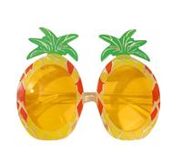 Generico Pineapple Sunglasses, Tropical Novelty Eyewear, Summer Costume Accessory, ABS Frame for Party Travel Photos, Fun Beach Holiday Look, Adults Kids Men Women Use for Stage or Road Trip