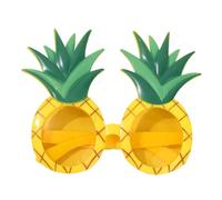 Generico Pineapple Sunglasses, Tropical Novelty Eyewear, Summer Costume Accessory, ABS Frame for Party Travel Photos, Fun Beach Holiday Look, Adults Kids Men Women Use for Stage or Road Trip