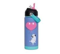 GENERICO PINK DOG HEART - BORRACCIA TERMICA INOX 550 ML.