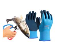 Genérico Pinza di Controllo con Artiglio Metallico | Strumento Multiuso per Presa di Pesce | Progettato per catturare granchi e Acqua salata, Ghiaccio,