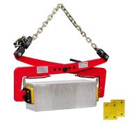 Generico Pinza di Sollevamento per lastre di Granito per impieghi gravosi - Sollevatore Verticale per Pietre con capacità da 328 a 1300 kg, 2 Mandrini Antiscivolo, ganascia Regolabile per Una movimen