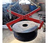 Generico Pinza di Sollevamento Regolabile per Pietre di Granito - Sollevatore a Forbice per Blocchi di Cemento, capacità XL 800 kg, Nessuna Installazione necessaria, Perfetto per Il Sollevamento Vert