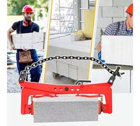 Generico Pinze di Sollevamento per Granito ad Alta Resistenza, capacità 352-1300 kg, pinze per Pietre con Ganasce Regolabili per Il Trasporto Sicuro di edifici, Strumento di Presa per cordoli (M - 50