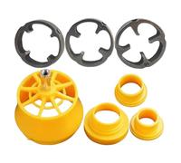 Generico Pipe Threading Kit, Reusable Pipe Threader Plumber Tool, PVC and Steel Threading Tool, Plumbing Equipment Kit Plumbing Device Equipment for Home, Family, Friends, Women, Men