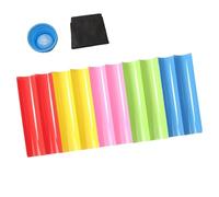 Generico Pipeline Teamwork Game - Professional Leadership Training Kit, 30/40/50cm Mixed Half-Tubes with Ball & Cup, Collaborative Exercise for Corporate Events & Conferences | for Garden & School