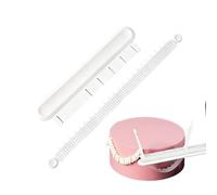 Genérico Piping Bag - PP 9.65in Icing Piping Bag Adjustable Cake Arch Guide | Precision Fondant Carving Tool, Decorating Template Set For Baking, Pastry Making, Cake Design, Home Workshops, Desserts
