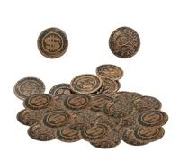 Generico Pirate - 1.18 Inch PP Set | Treasure Hunt Fake - 100 PCS Skull