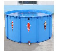 Generico Piscina Fuori Terra Pieghevole e Resistente da 1,8x1 m, Ideale Anche Come laghetto per Carpe Koi - Acquario in Tela Spessa per Bambini, per Il Bagno degli Animali Domestici, per Il divertime