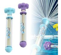 Generico Pistola ad Acqua for fuochi d'artificio, Giocattolo con spruzzatore Estraibile ad Alta Pressione con Effetti d'Acqua romantici in Stile fuochi d'artificio for Feste in Piscina(2pcs-A)
