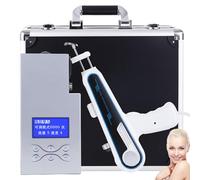 Generico Pistola per mesoterapia e Dispositivo per Il ringiovanimento cutaneo - Strumento di Bellezza in Titanio e vanadio per l'idratazione, la riduzione delle Rughe e Il rimodellamento del Corpo.