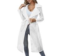 Generico Piumino Donna Invernale Giubbino 100 Gr Donna Abbigliamento Quotidiano Da Per La Protezione Solare Ogni Cappotto Con Bottoni A Maniche Lunghe Giacche Giacca Pelle White L