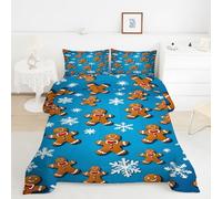 Generico Piumino Singolo Fioccodineve Trapunte Ominodipandizenzero Piumone Imbottito Resistente Lavabile, Super Morbida Trapunta, piumini 160x245 cm in Microfibra Reversibile e 2 Federa 50x80 cmY813