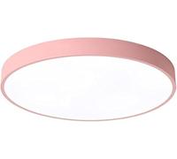 Generico Plafoniera a LED in Stile Moderno, 9 Pollici, Rotonda, for Ufficio, for Interni, da Incasso, for Cucina, Illuminazione Regolabile in 3 Colori,Stile Minimalista
