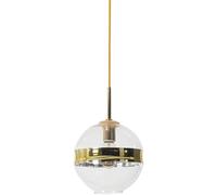 Generico Plafoniera in Vetro a Sfera Industriale AC - - 240 V V-intage Compatibile con lampadario con Attacco E27 Compatible with casa, Ufficio, Camera da Letto, caffetteria, Lampadario da soffitto