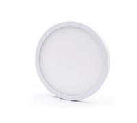 Generico Plafoniera Lampada da Soffitto a LED Lampada Da Soffitto 13W 18W 24W Pannello Rotondo Light Down Superficie Plafoniera Montata(24W,WARM_AC 85 265V)