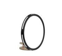 Generico Plafoniera Lampada da Soffitto a LED Lampada da soffitto a LED moderna circolare for soggiorno, camera letto, cucina, bagno, illuminazione decorativa(Black - D37cm-42W)