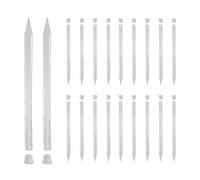 Generico Plant Aeration for Pots - 20Pcs Soil Aerator Stakes | 9.8" Garden Ventilation Spikes Prevent Overwatering for Indoor Outdoor Potted Plants, Lawn, Yard & Garden