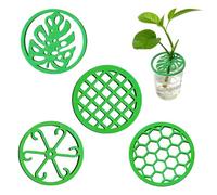 Generico Plant Branch Support - 4 Piece Net Stand, Climbing Flower STEM Holder with Adjustable Stabilizers, Potted Plant Growth Support, Garden Propagation Tool, Peony Monstera Fruit Greenhouse Use