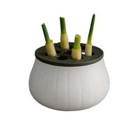 Generico Plant Growing Cups, Onion Propagation Kit, 1.73inches Water Root System with Mesh Hold, Printed Hydroponic Container Design, Gardening Tool with Style, Home Cultivation for Indoor Outdoor