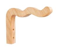 Generico Plant Hanger Bracket - Wooden Wall Hook, Durable Flower Pot Hanging Support with Strong Load Bearing Design, Decorative Garden Plant Bracket, Rustic Wall Mounted Planter Holder