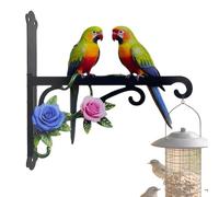 Generico Plant Hangers | Heavy Duty Parrot Theme Bracket | Bird Feeder Wall