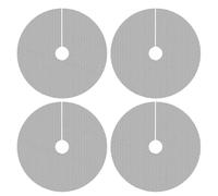 Generico Plant Pot Grid - 15.7 Inches Soil Protector Cover | Adjustable PE Mesh - Cat Proof Guard For Indoor Outdoor Gardening Balcony Patio Yard Lawn Ensuring Plants Bloõm Safely And Undisturbed