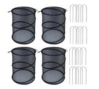 Generico Plant Protection Tent, Pop-Up Garden Mesh Cover, 4 Pieces Foldable Plant Cage, Animal Barrier, Fly-Proof Guard for Vegetables, Fruits, Flowers, Blueberry Bushes