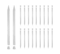 Generico Plant Root Aerator - 20PCS Soil Aeration Tubes | Plant Aeration Tool for Pots | Potted Plants Garden Lawn Vegetables | Prevent Overwatering Promote Healthy Roots Efficient Growth