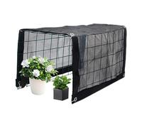 Generico Plant Shade - Portable Cloth Net with Support Hoop Structure, Sun Protection Mesh Fabric, Durable Outdoor Cover | Farm Orchard Use, Indoor Gardening, Balcony Plants, Terrace Protection,