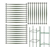 Genérico Plant Stake Connectors - Safe Material, Arms for Tomato Cage, Espandable Plant Supports Trellis Connector | Stake Arms for Tomato Cage, Supports Trellis Connector Clips for Stakes