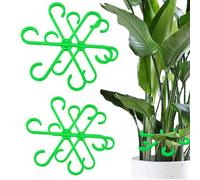 Generico Plant STEM Support - Vine Clips for Climbing Plants | 4PCS Plant STEM Clips with Flexible Design, Helps Support Vertical Growth, Encourages Healthy Upright Vines for Home Garden, 13.5cm
