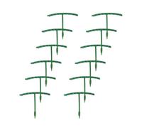 Generico Plant Support Stakes - 12 Pieces Half Round Cages Accessory
