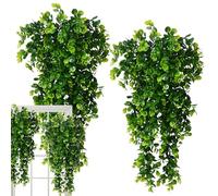 Genérico Plants Artificial - Faux Plant, 2 pezzi, pianta falsa in ceramica, 80 cm, pianta artificiale per matrimonio e sala da pranzo, patio interno esterno, Fauxx Greenery