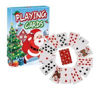 Generico Playing Cards - 2.56x3.62 Inches Christmas Party Board Game, Christmas Playing Cards Game, For Family Kids Adults | Eve Holiday Entertainment Home Parties Entertainment Accessories