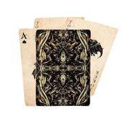 Generico Playing Cards Deck - Devil Eyes Poker for Nights | 57x87mm, Paper Material, Themed Board Game for Parties, Unique Table Decor Family, Compact Travel Set Camping