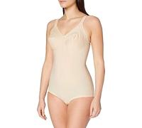 Generico PLAYTEX Body Modellatore 2858 Regina di Quadri - Coppe C e D - Contenitivo ed Elegante - Nero/Beige - INTIMOEGIDIO (Coppa D, Beige, IT: 5)