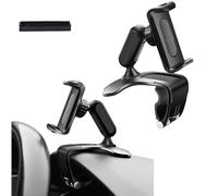 Generico Plixorahub Phone Holder,Universal 360° Dashboard Phone Holders,Adjustable Stable Cell Phone Automobile Cradle For Car Dashboards,Rearview Mirror or Sun Visor