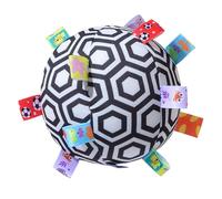 Generico Plüsch Rasselball - Weicher Sensorischer Spielball Mit Texturen, Kontrastreiche Farben, Integrierte Rassel | Frühpädagogisches Motorikspielzeug Für Babys Kleinkinder Zuhause Spielen Lernen