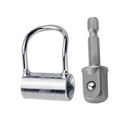 Genérico Plumbing Wrench - 110 g Angle Stop-on Wrench | Water System Maintenance Hand Tool | 4/6 Point Universal Angle Valve Wrenches For Tight Space Bathroom Toilet Under Sink Kitchen
