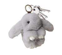 Generico Plush Bunny Keychain, 15cm Soft And Skin-Friendly Rabbit Purse Charm - Effortless Everyday Bunny Keychain Charm | For Bag Purse Backpack Travel Commuting Birthday Easter Kids Adults