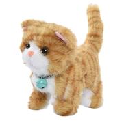 Generico Plush Cat Musical Toy - 7 Inch Interactive Talking Kitten for Kids | Electronic Pet Boys Girls Preschoolers Children Pet Lovers Christmas Birthday New Year Gift